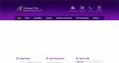 Desktop Screenshot of calumetcity155.org